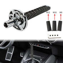 Load image into Gallery viewer, BRAND NEW UNIVERSAL 25CM JDM Samurai Sword Silver Shift Knob Shifter Alloy Katana Adapter M8 M10 M12