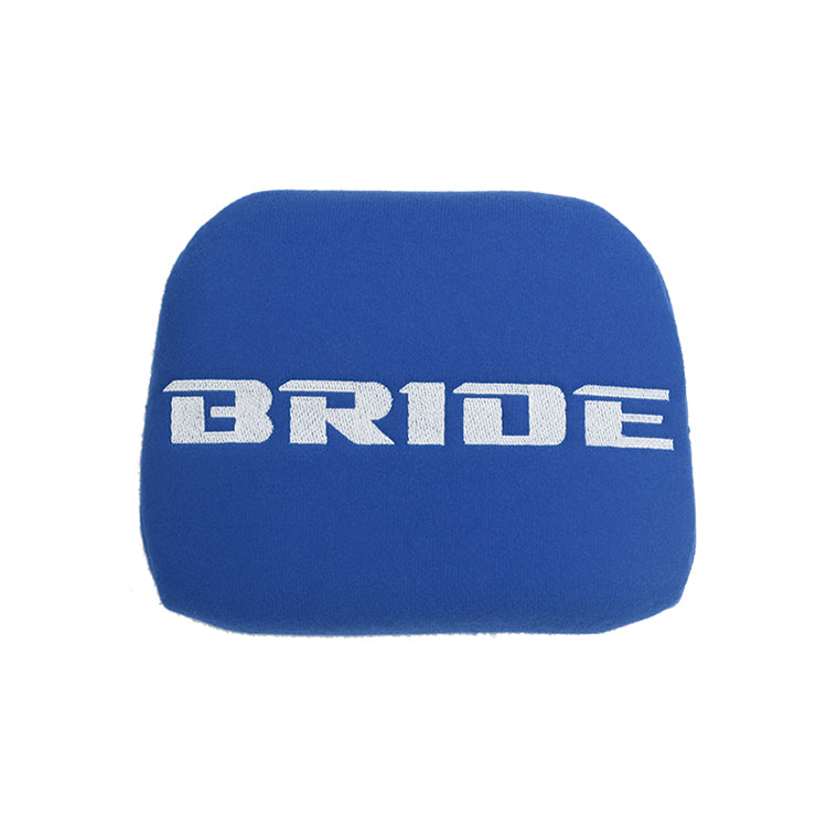 BRAND NEW 1PCS JDM BRIDE Racing Blue Tuning Pad For Head Rest Cushion Bucket Seat Racing