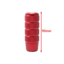 Load image into Gallery viewer, Brand New Universal Frosted Red Aluminum Manuel Gear Stick Shift Knob Shifter M8 M10 M12