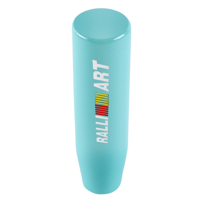 Brand New Universal 15CM RALLIART Pearl Teal Long Stick Manual Car Gear Shift Knob Shifter M8 M10 M12