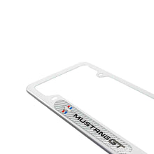 Load image into Gallery viewer, Brand New Universal 1PCS Ford Mustang GT Silver Metal License Plate Frame