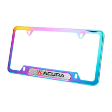 Load image into Gallery viewer, Brand New Universal 1PCS Acura Neo Chrome Metal License Plate Frame