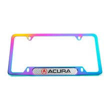 Load image into Gallery viewer, Brand New Universal 1PCS Acura Neo Chrome Metal License Plate Frame