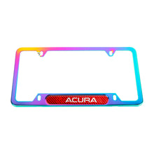 Load image into Gallery viewer, Brand New Universal 1PCS Acura Neo Chrome Metal License Plate Frame