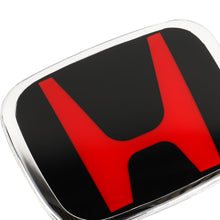 Load image into Gallery viewer, BRAND NEW 1PCS HONDA BLACK / RED FRONT GRILLE H LOGO JDM EMBLEM FOR ACCORD 2008-2017 4DR SEDAN &amp; 2DR COUPE