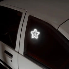 Load image into Gallery viewer, BRAND NEW UNIVERSAL STAR SHAPED WHITE LED Neon Flash Light Car Window Glow Electric Remote Control Lamp