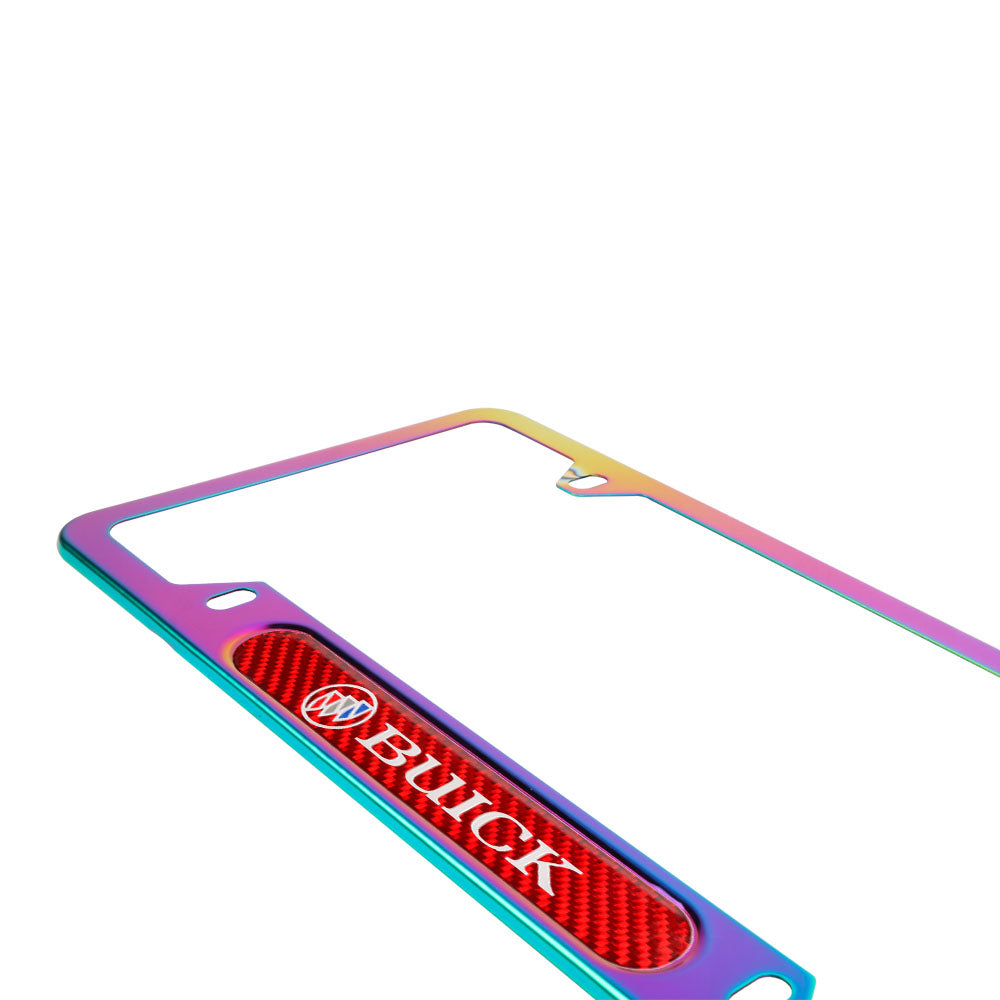 Brand New Universal 1PCS Buick Neo Chrome Metal License Plate Frame