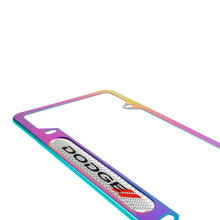 Load image into Gallery viewer, Brand New Universal 1PCS Dodge Neo Chrome Metal License Plate Frame