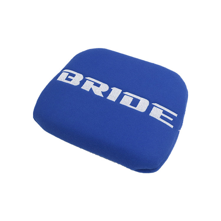 BRAND NEW 1PCS JDM BRIDE Racing Blue Tuning Pad For Head Rest Cushion Bucket Seat Racing