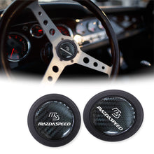 Load image into Gallery viewer, Brand New Universal Mazdaspeed Car Horn Button Black Steering Wheel Center Cap