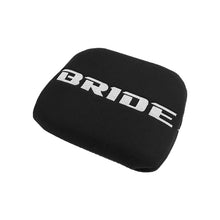 Load image into Gallery viewer, BRAND NEW 1PCS JDM BRIDE Racing Black Tuning Pad For Head Rest Cushion Bucket Seat Racing