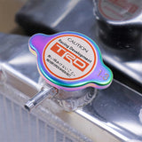 Brand New JDM 1.3bar 15mm TRD Racing Neo Chrome Radiator Cap S Type Universal