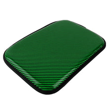 Load image into Gallery viewer, BRAND NEW UNIVERSAL CARBON FIBER GREEN Car Center Console Armrest Cushion Mat Pad Cover