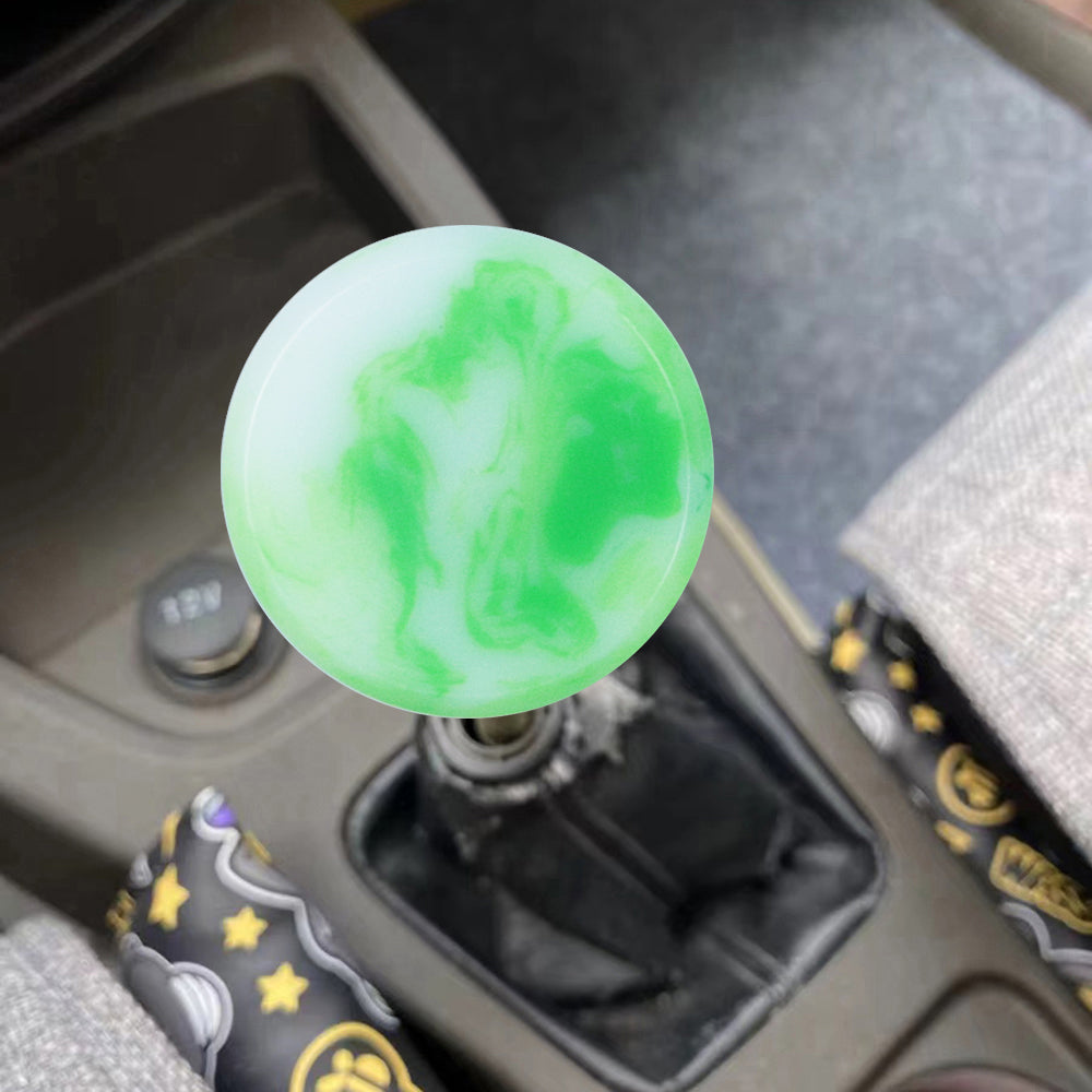 Brand New Universal JDM GREEN 6CM Marble Style Stick Automatic Transmission Racing Gear Shift Knob