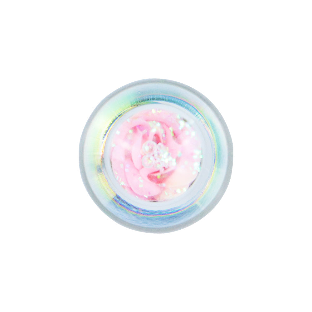 Brand New Universal Acrylic Clear Crystal Pink Rose Flower Ball Gear Shift Knob Manual M8 M10 M12