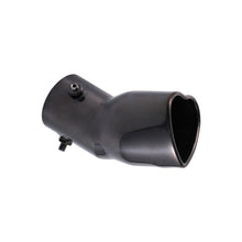 Load image into Gallery viewer, Brand New Universal Gunmetal Single Heart Shaped Stainless Steel Car Exhaust Pipe Muffler Tip Trim Bend Curve