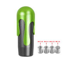 Load image into Gallery viewer, Brand New Universal Ice Cream Aluminum Black Green Manual Car Gear Shift Knob Stick Shifter M8 M10 M12