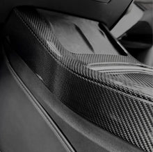 Load image into Gallery viewer, Brand New 2021-2023 Tesla Model 3 &amp; 2020-2023 Tesla Model Y Real Carbon Fiber Center Console Side Trim Cover