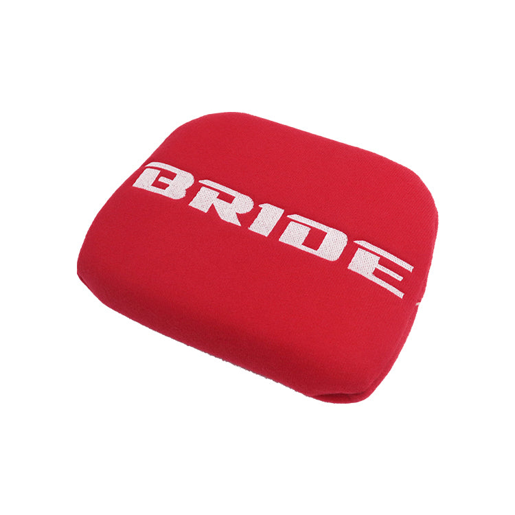 BRAND NEW 1PCS JDM BRIDE Racing Red Tuning Pad For Head Rest Cushion Bucket Seat Racing