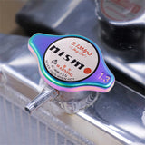 Brand New JDM 1.3bar 9mm Nismo Neo Chrome Racing Cap High Pressure Radiator Cap For Nissan