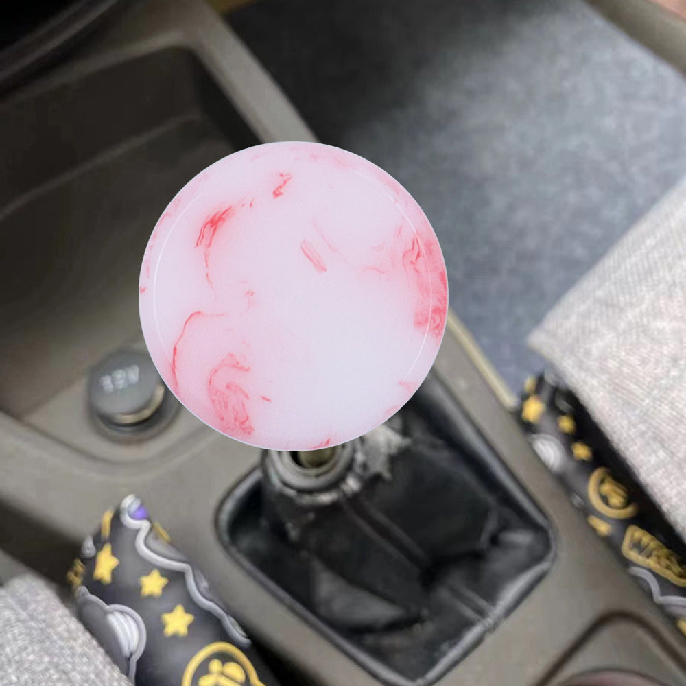 Brand New Universal JDM RED 6CM Marble Style Stick Automatic Transmission Racing Gear Shift Knob