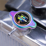 Brand New JDM 1.3bar 15mm Greddy Racing Neo Chrome Radiator Cap S Type Universal