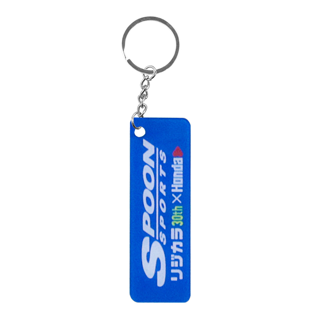 BRAND NEW SPOON SPORTS RACING JDM Racing Car Styling Keychain Drift Key Phone Holder