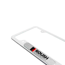 Load image into Gallery viewer, Brand New Universal 1PCS ROUSH PERFORMANCE Silver Metal License Plate Frame