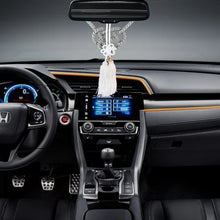 Load image into Gallery viewer, BRAND NEW UNIVERSAL VIP JUNCTION PRODUCE INTERIOR WHITE FUSA CHARM WITH SILVER KNOT