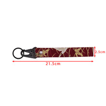 Load image into Gallery viewer, BRAND NEW JDM Sakura Bird Racing Keychain Metal key Ring Hook Strap Lanyard Universal