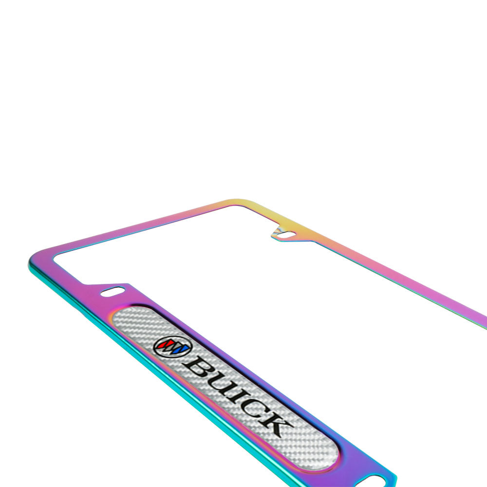 Brand New Universal 1PCS Buick Neo Chrome Metal License Plate Frame