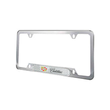 Load image into Gallery viewer, Brand New Universal 1PCS CADILLAC Chrome Metal License Plate Frame