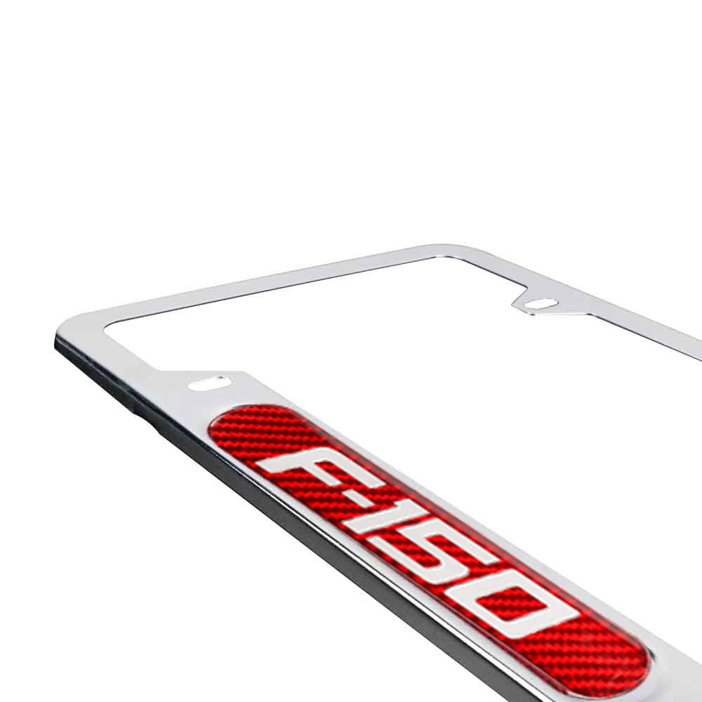 Brand New Universal 1PCS FORD F-150 Chrome Metal License Plate Frame