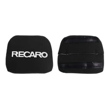 Load image into Gallery viewer, BRAND NEW 1PCS JDM RECARO Racing Black Tuning Pad For Head Rest Cushion Bucket Seat Racing