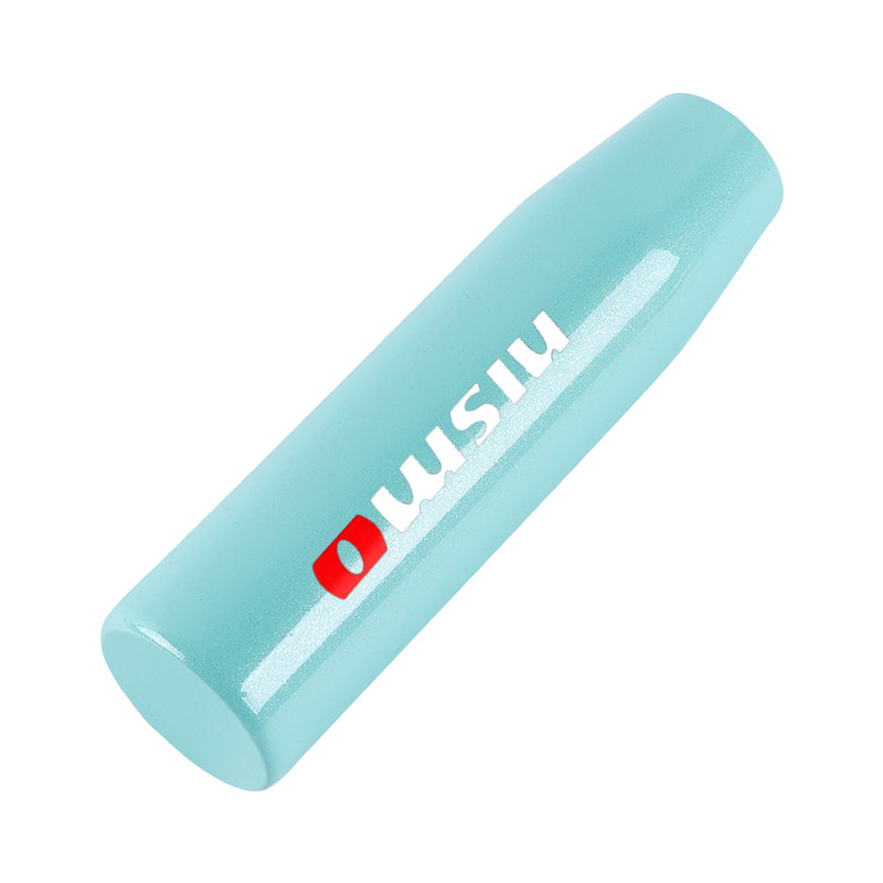 Brand New Universal 15CM NISMO Pearl Teal Long Stick Manual Car Gear Shift Knob Shifter M8 M10 M12