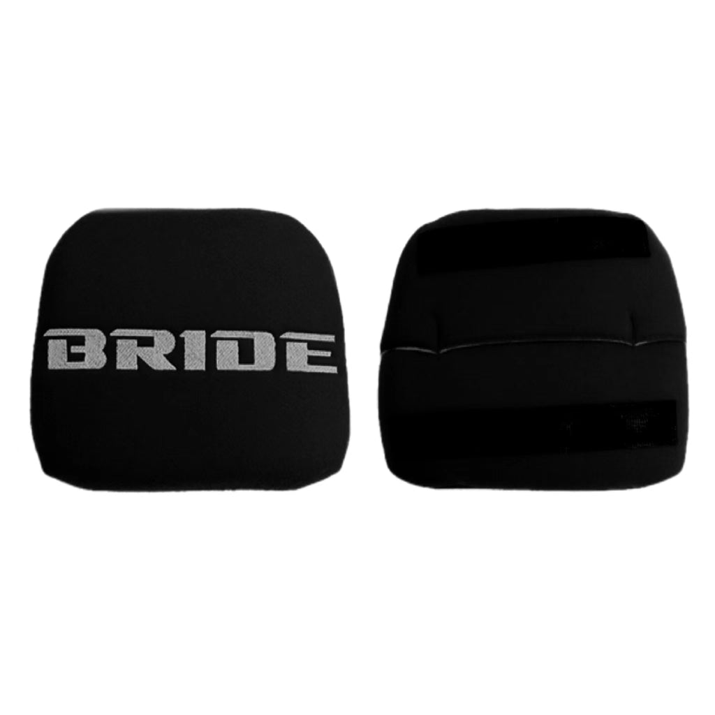 BRAND NEW 1PCS JDM BRIDE Racing Black Tuning Pad For Head Rest Cushion Bucket Seat Racing