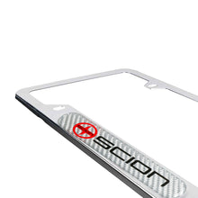 Load image into Gallery viewer, Brand New Universal 1PCS SCION Chrome Metal License Plate Frame