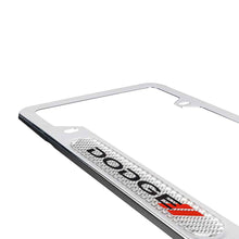 Load image into Gallery viewer, Brand New Universal 1PCS Dodge Chrome Metal License Plate Frame