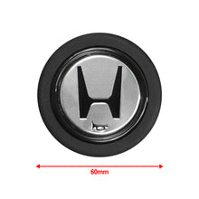 Load image into Gallery viewer, Brand New Universal Honda Car Horn Button Black Steering Wheel Center Cap W/Packaging