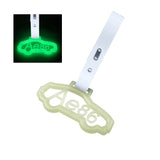 Brand New AE86 CAR Glow In The Dark Green JDM TSURIKAWA Ring Subway Train Bus Handle Black Strap Charm Drift