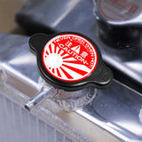 Brand New JDM 1.3bar 15mm JDM Raising Sun Racing Black Radiator Cap S Type Universal