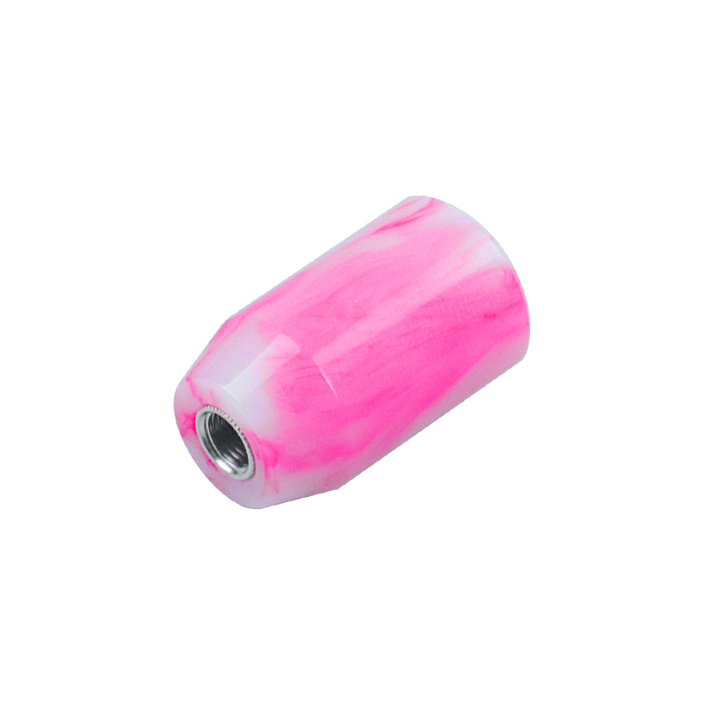 Brand New JDM Universal Pink 6CM Marble Style Stick Manual Gear Shift Knob Shifter M8 M10 M12