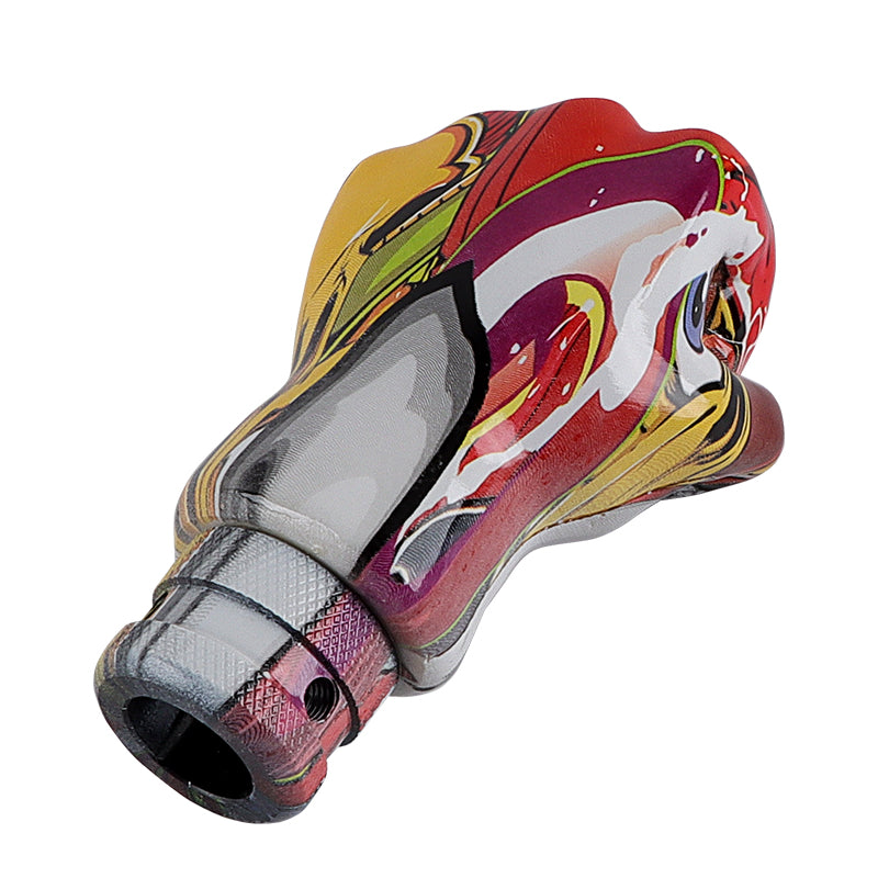 Brand New JDM Stickerbomb V7 Hand Fist Design Universal Car Racing Shift Knob Manual Gear Shift Knob Shifter M12 M10 M8