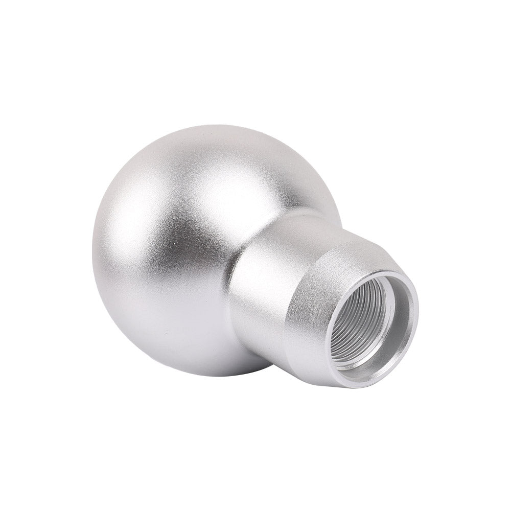 BRAND NEW UNIVERSAL MOMO Racing Universal Silver Aluminum Round Shift Knob Lever Knob M8 M10 M12