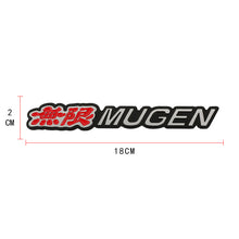 Load image into Gallery viewer, BRAND NEW 1PCS 3D Aluminum MUGEN Car Front/Rear Badge Fender Body Emblem Decal Sticker