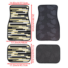 Load image into Gallery viewer, Brand New Universal 4PCS RECARO STYLE Racing Fabric Car Floor Mats Interior Carpets