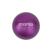 Load image into Gallery viewer, BRAND NEW UNIVERSAL MOMO Racing Universal Purple Aluminum Round Shift Knob Lever Knob M8 M10 M12