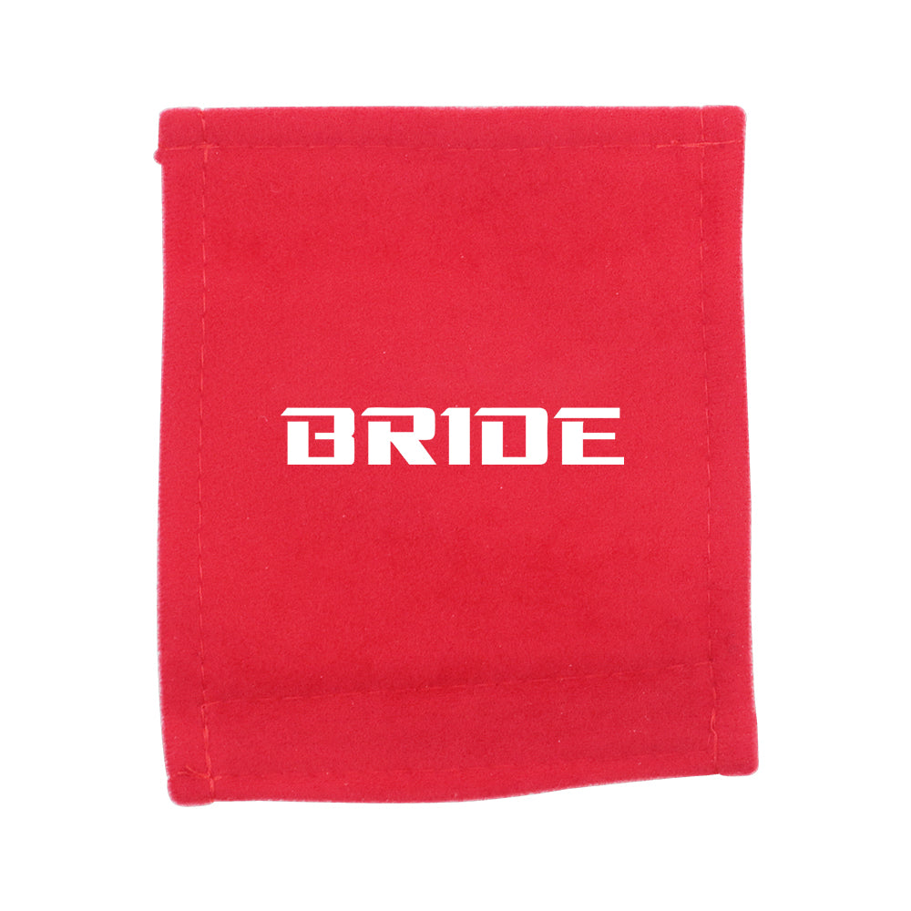 BRAND NEW UNIVERSAL JDM Bride Red Suede Roof Safety Handle Ceiling Handrail Cover Pull Handle Racing