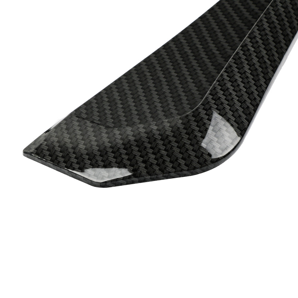 Brand New Universal Carbon Fiber Look Style ABS Side Fender Vent Air Wing Cover Trim For 2016-2023 Honda Civic