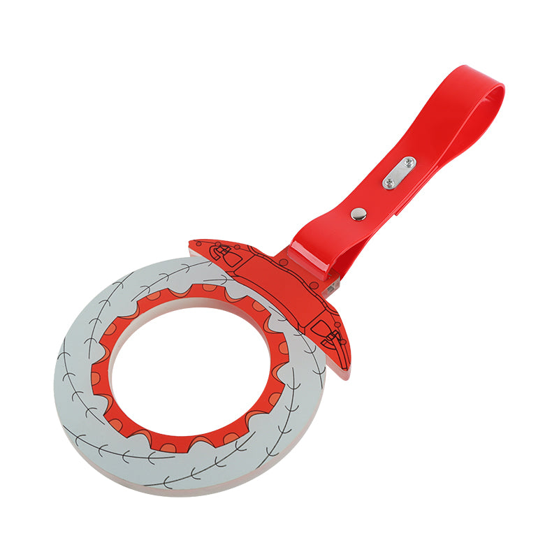 Brand New Brake Rotors Red TSURIKAWA Ring Subway Train Bus Handle Red Strap Charm Drift